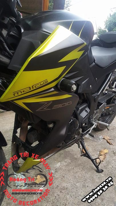 Chống đổ Z1000 - Chống trầy xước xe máy - xe Moto
